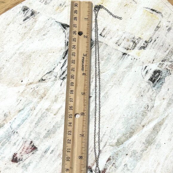 Sparkling Silver Clear Crystal Cross Pendant Necklace With Chain - Picture 8 of 11